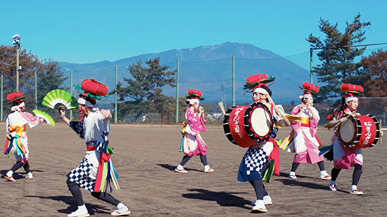 雫石高等学校郷土芸能委員会のみなさん