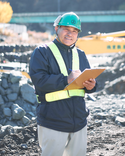 有限会社上中屋敷重機：小野寺秀人さん