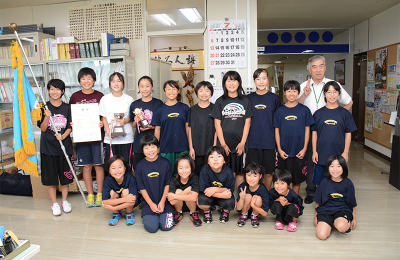 雫石町ミニバス少年団　東北ミニバス大会岩手県大会初優勝！