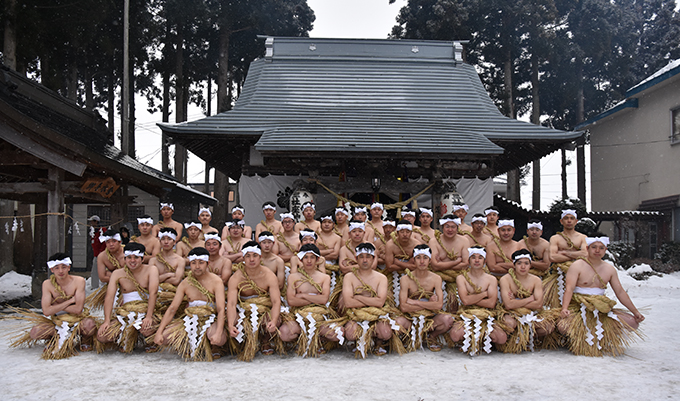 祈願者集合写真