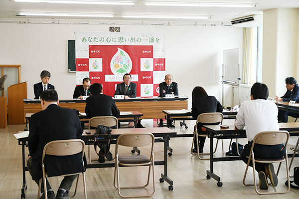 4月記者懇談会