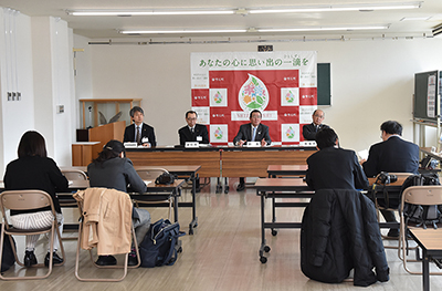 3月記者懇談会の様子