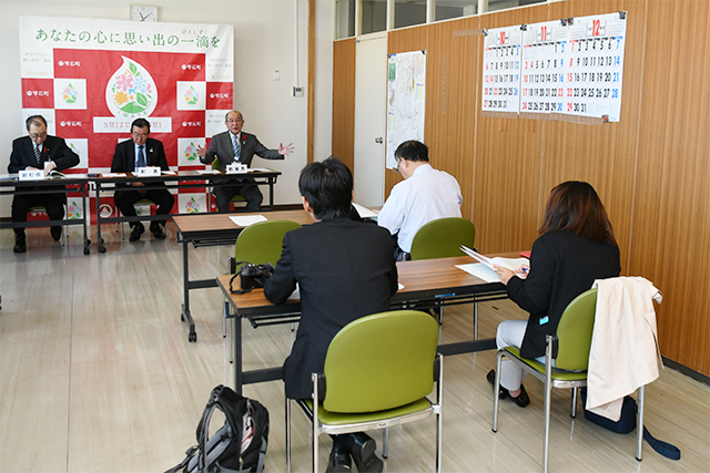 10月記者懇談会