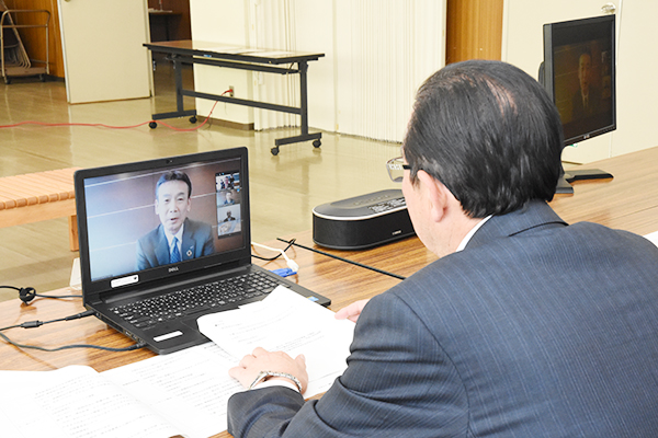 リモート贈呈式