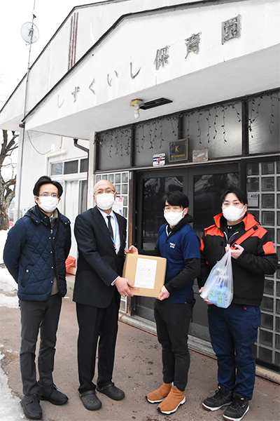 雫石保育園に寄贈