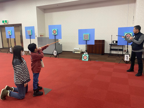 吹き矢3　親子で